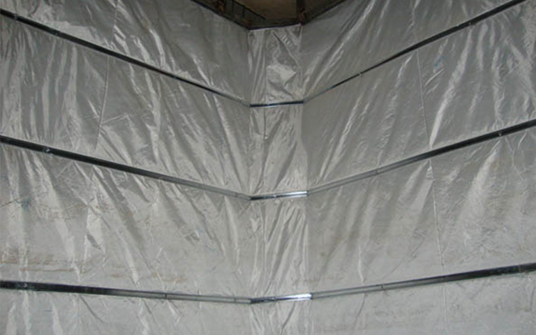 2013.10.14長治中央大廈天虹基地陳工選用山西超躍擋煙垂壁 2013.10.14長治中央大廈天虹基地陳工選用山西超躍擋煙垂壁