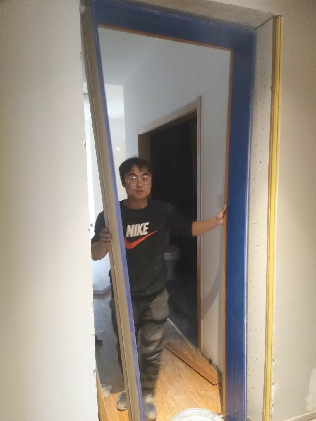 2018年5月5號(hào)三號(hào)公寓加緊施工完工過程展示