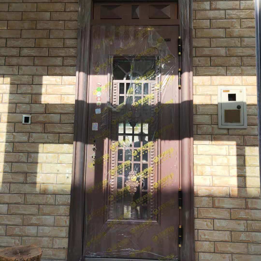 2018年11月9日平遙政府宿舍仿銅門案例 2018年11月9日平遙政府宿舍仿銅門案例